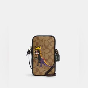 Coach X Jean Michel Basquiat North/South Zip Crossbody